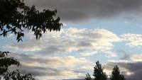 Bewölkter Himmel Zeitraffer