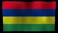 Mauritius Flag 4K Motion Loop After Effects Mall