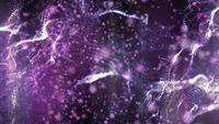 Arrière-plan de mouvement Purple Storm 4K