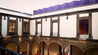 panorámica del primer piso del Palacio de Iturbide México
