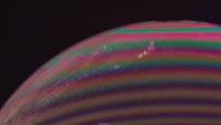 Sluit omhoog van de Zeepbel van de Regenboog