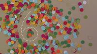 confetti numéro six