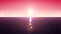 4k Ocean Sunrise Horizon Loop