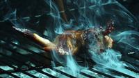Grilling BBQ Chicken Wings in ultra slow motion (1,500 fps) on a Wood Smoked Grill - BBQ PHANTOM 010