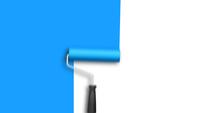 Color Paint Roller Background Transition Filling