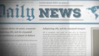 Rolagem 3d fundo de jornal