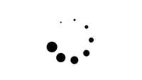 Flache Design-Preloader-Schwarzweiss-Schleife
