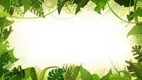 Jungle Tropical Landscape Animation Background Loop