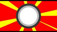 Fond de bannière de rayon radial de mouvement