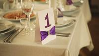 Elegante mesa de casamento
