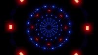 Rotating Glowing Lights