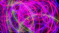 Tangling of Neon Lines