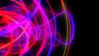 Tangling of Neon Lines