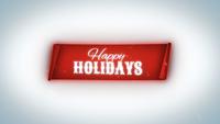 Happy Holidays Winter Banner