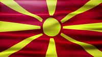 Macedonië vlag lus