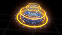 Futuristic User Interface HUD Abstract Motion Background