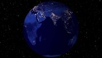 Rotating Earth Animation