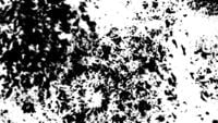 Transição de tinta preto e branco