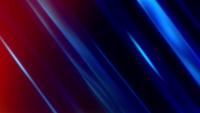 Abstract futuristic glowing and shiny blue light on a black background