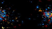 Animación de mariposas volando