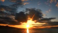 The Sunset and Clouds Time Lapse
