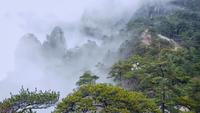 A paisagem famosa de Huangshan, China.
