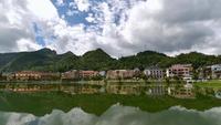 Das Stadtzentrum von Sapa Village, Vietnam