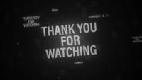 Animación &#39;Gracias por mirar&#39;