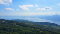 Lago de Garda desde Monte Baldo, Italia