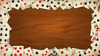 Cartas de jogar abstratas