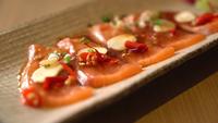 Pittige Gesneden Zalm